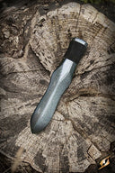 Throwing Knife with Leather Grip, LARP Weapon