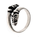 Iceland Viking ring, silvered bronze