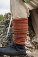 Viking winingas herringbone motif Frode, orange