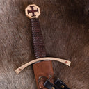Templar sword Godfrey de Saint-Omer, semi-sharp