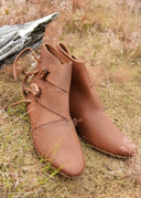 Viking shoes Jorvik with nails, light brown