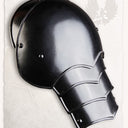 Pauldrons Gustav, black, 1.2 mm