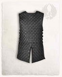 Leather brigandine Ragur, black