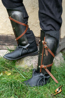 Renegade women's armour, greaves, 1 mm
