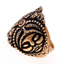 Celtic La Tène ring, bronze