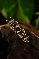 Extrémité de ceinture viking Borre, 1 cm (bronze)