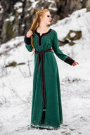 Viking dress Heidrun, green