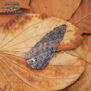 Cuchillo de sílex neolítico, afilado