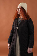 Birka cloak Aslaug, wool blend, brown