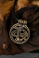 9th century Birka amulet, bronze