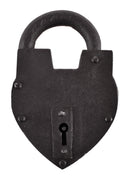 Historical heart-shaped padlock
