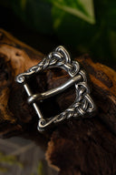 Anglo-Saxon buckle: silvered