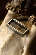 Passante per cintura, argentato, per cinture da 2 cm