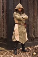 Sleeveless coat Assassins Creed, green-sand
