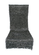 Chainmail skirt gousset, flat rings - round rivets, 8 mm