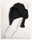 Medieval cap Anna, black