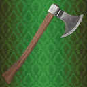 Medieval axe antique finish, semi-sharp