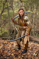 Curved LARP elven sword, 105 cm