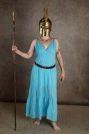 Goddess Dress Athena, turquoise