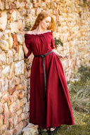 Festival dress Melisande, red
