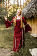 Dress Cleena red