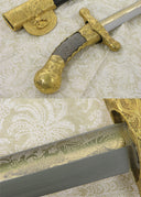 Charlemagne sabre, sharp