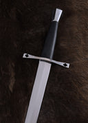 Medieval single-handed knight sword, semi-sharp