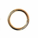 Closed ring, L, bronze