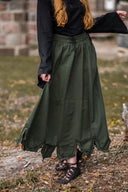 Renaissance skirt, green