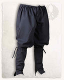 Viking trousers Ketill, black