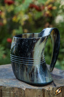 Horn cup Shetland, light, 500-650 ml