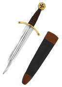 Templar dagger Hughes de Payens, semi-sharp