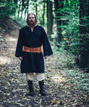 Medieval tunic Mainard, black