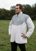 Chainmail bishop's mantle, galvanized, 9 mm