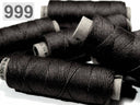 Linen yarn black 50m
