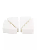 Latex make-up sponge triangular, set of 4