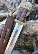 Rusvik Viking sword Petersen E1 Gnezdovo, semi-sharp