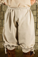 Viking trousers Ketill, cream