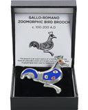 Romeinse haanbroche, geëmailleerd