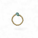 Roman ring Pompeii, green aventurine