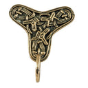 Cloverleaf brooch Birka, bronze