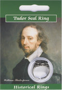 Tudor zegelring W.S., tin
