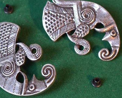 Germaanse en Viking gespen en riembeslag