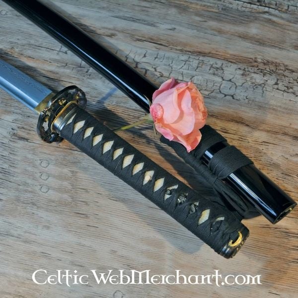 John Lee katana with tsuba, tsuki and menugi