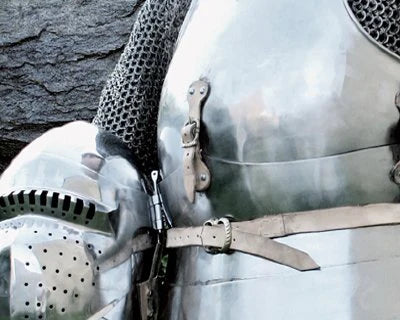 Cuirass: breastplate and backplate for medieval reenactment