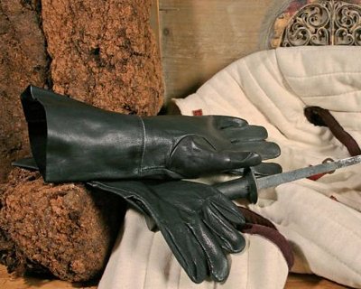 Medieval gloves