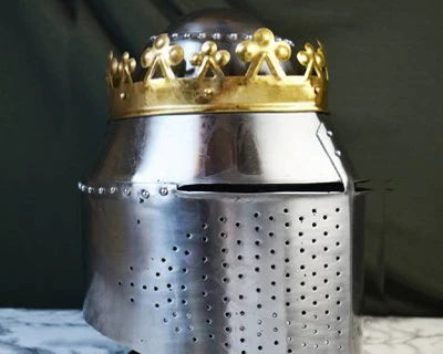 Knight helmet
