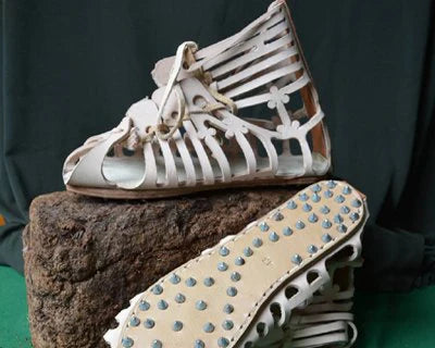 Romeinse schoenen voor reenactment
