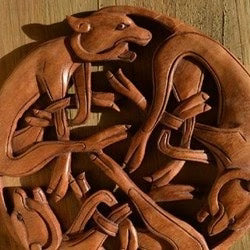 Viking houtsnijwerk