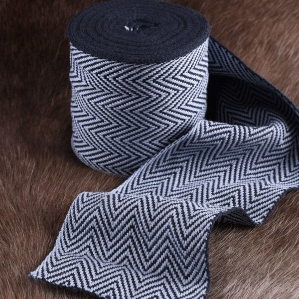 herringbone-motif-fabric-blue-10-cm-wide-per-7-met